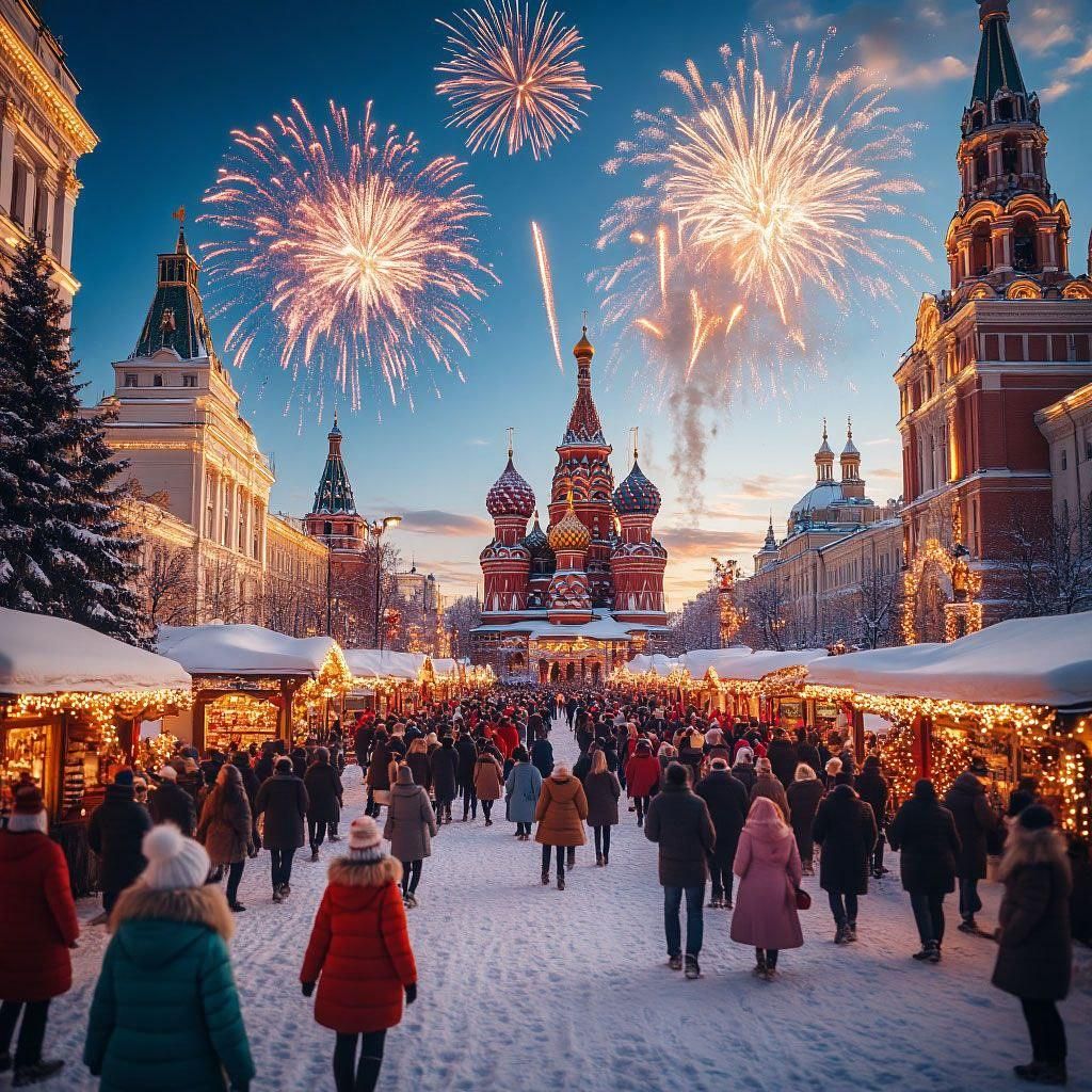 От вкуса к знаниям: новогодние приключения в Москве