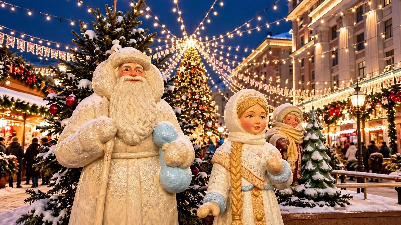 Москва «Новогодняя сказка Москвы…»